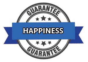 Happiness Guarantee Badge
